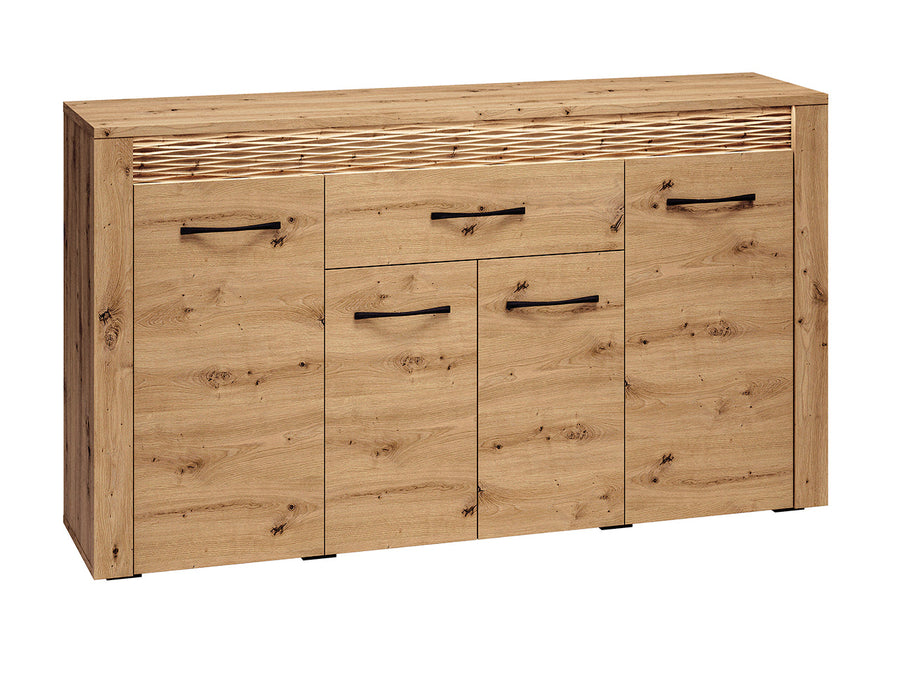 Kommode – ARTIS 08 – Großzügige Schubladenkommode mit MDF-Struktur