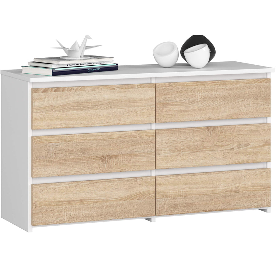 Kommode – CLP – Kompaktes Design mit sechs Schubladen