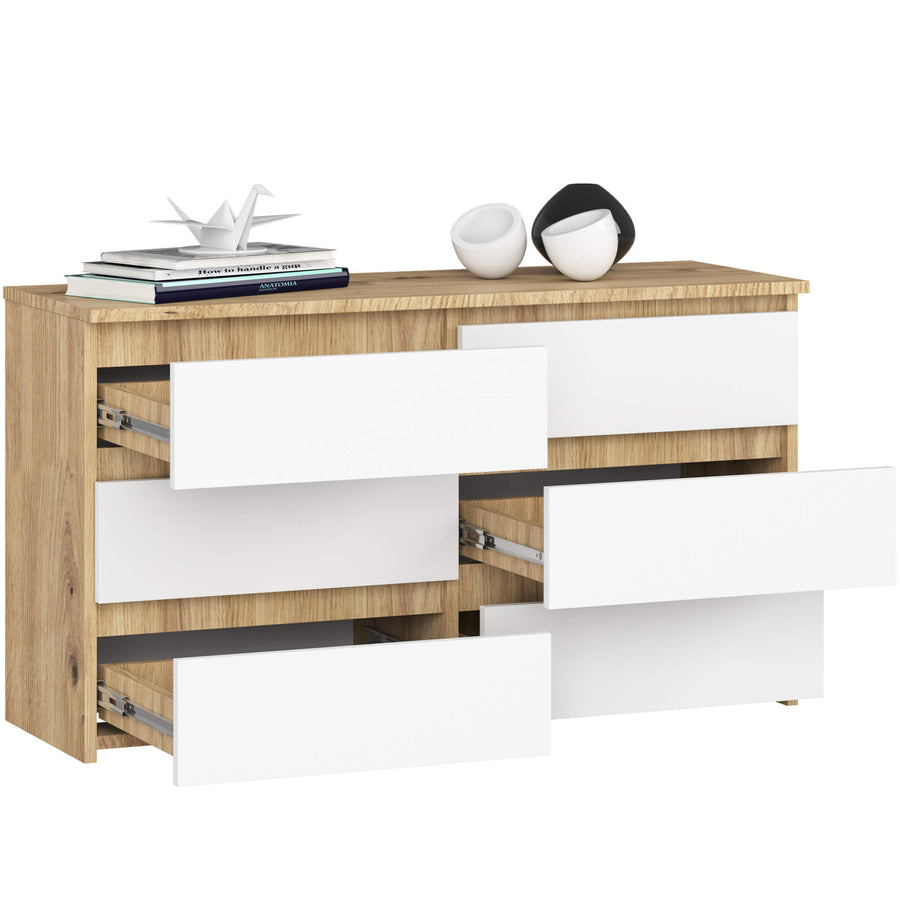 Kommode – CLP – Kompaktes Design mit sechs Schubladen