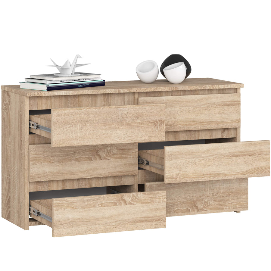 Kommode – CLP – Kompaktes Design mit sechs Schubladen