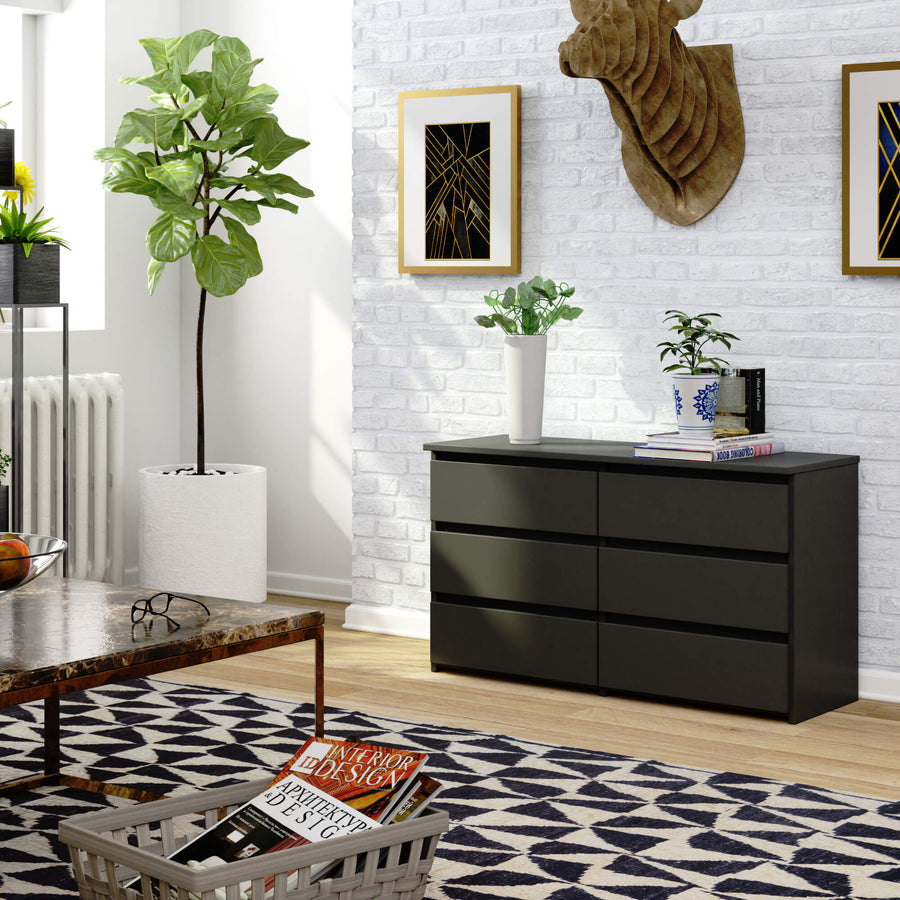 Kommode – CLP – Kompaktes Design mit sechs Schubladen