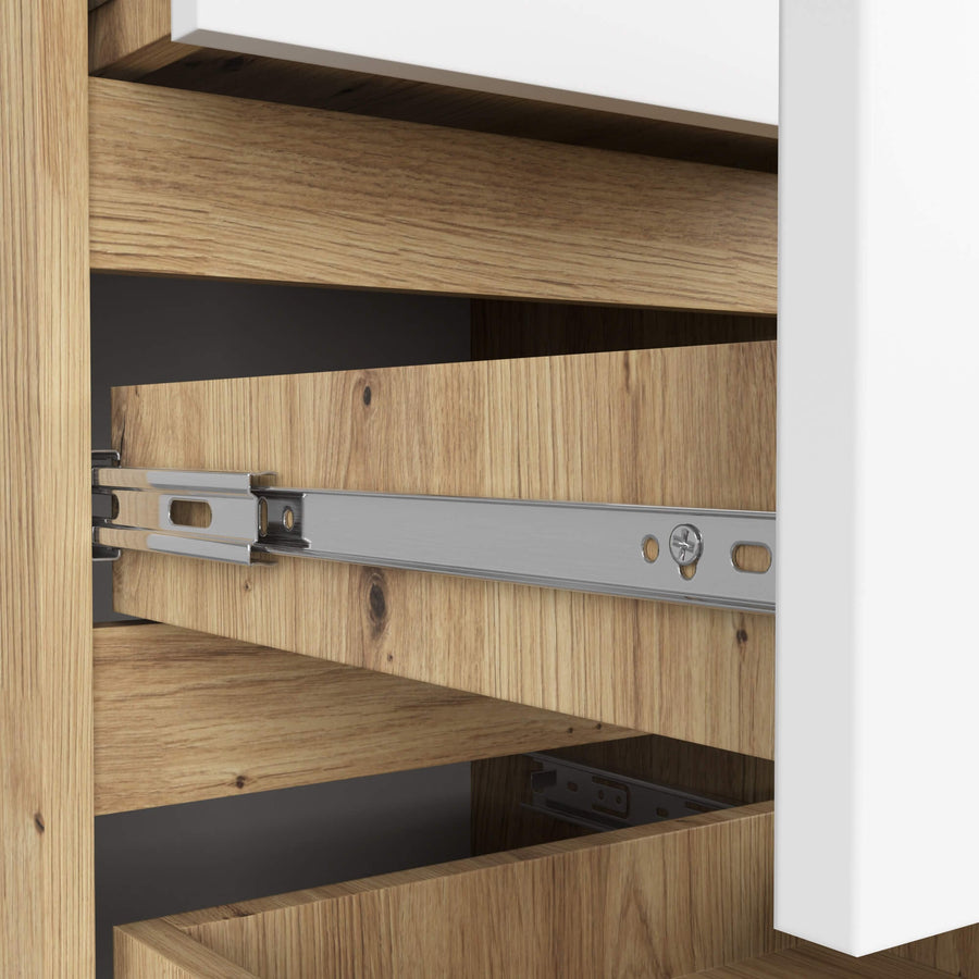 Kommode – CLP – Schmale Kommode mit fünf praktischen Schubladen