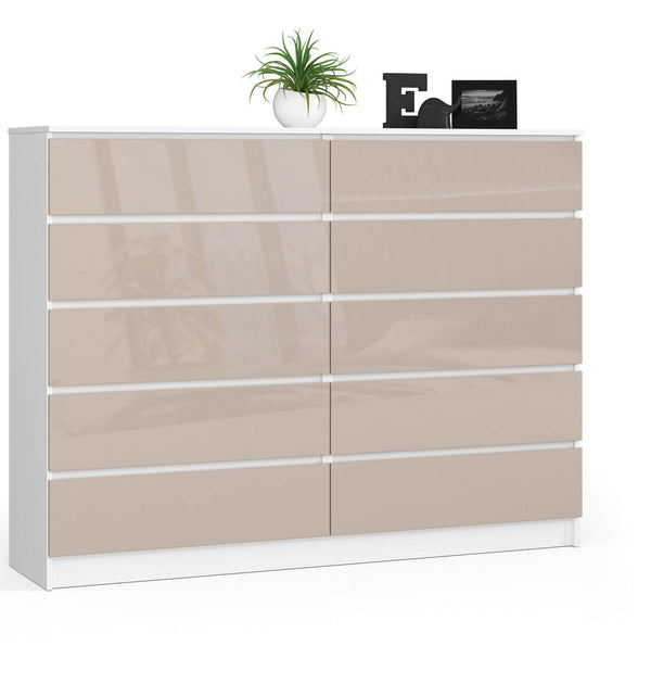 Kommode – Eleganz und Ordnung mit 10 geräumigen Schubladen