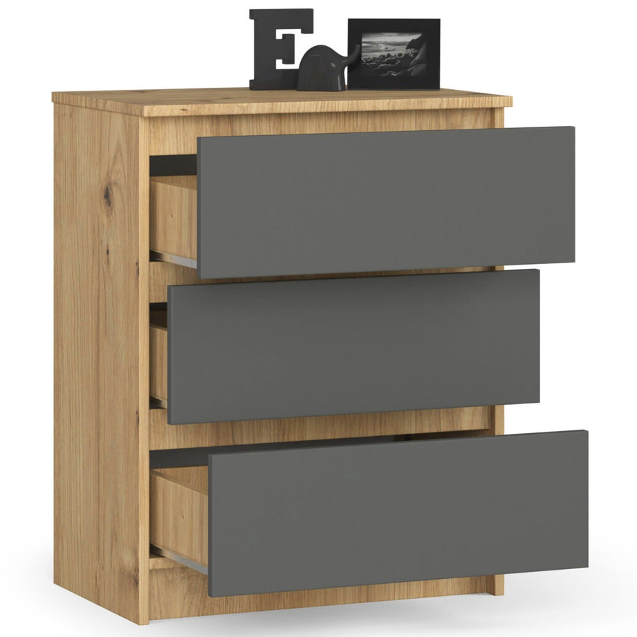 Kommode – Platzsparend und elegant mit 3 Schubladen