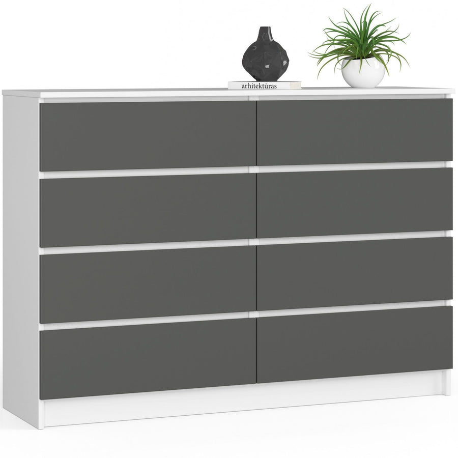 Kommode – CLP – Funktionales Design mit 8 Schubladen