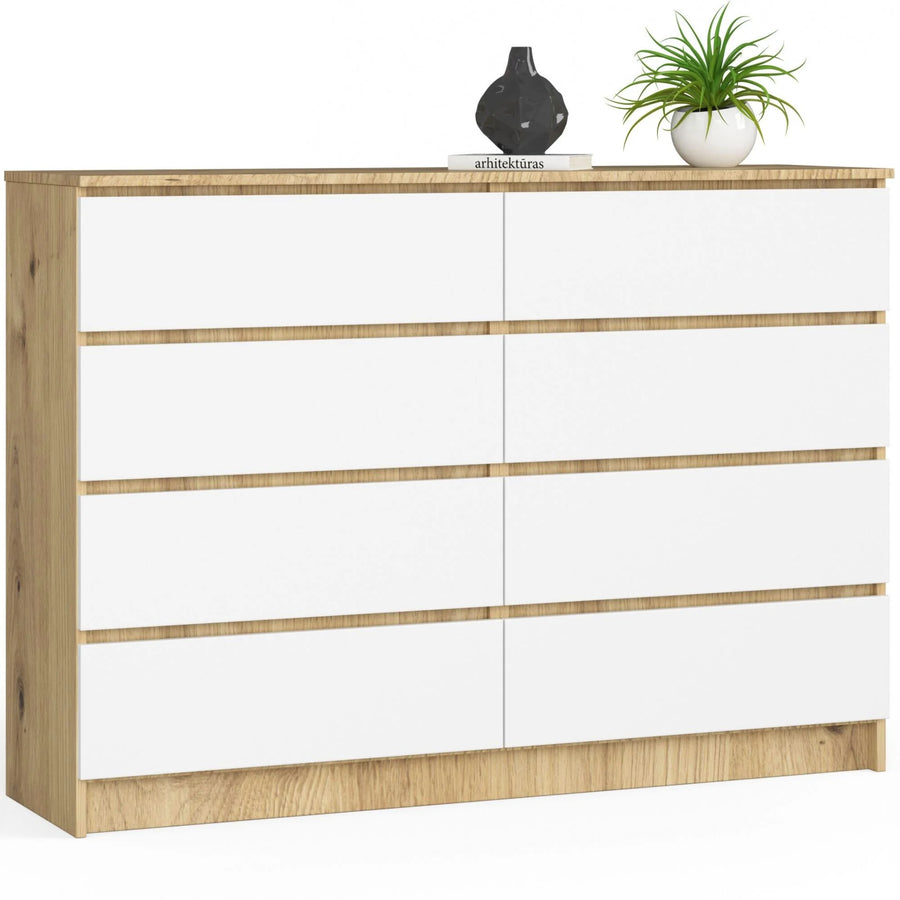 Kommode – CLP – Funktionales Design mit 8 Schubladen