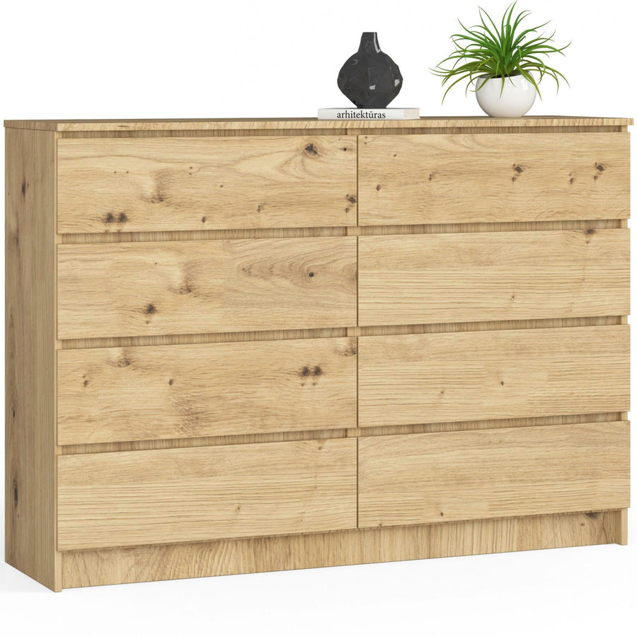 Kommode – CLP – Funktionales Design mit 8 Schubladen