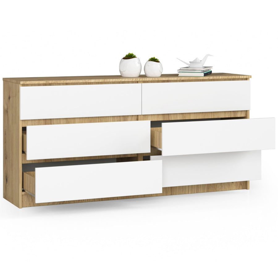 Kommode – CLP – Modernes Design mit 6 Schubladen