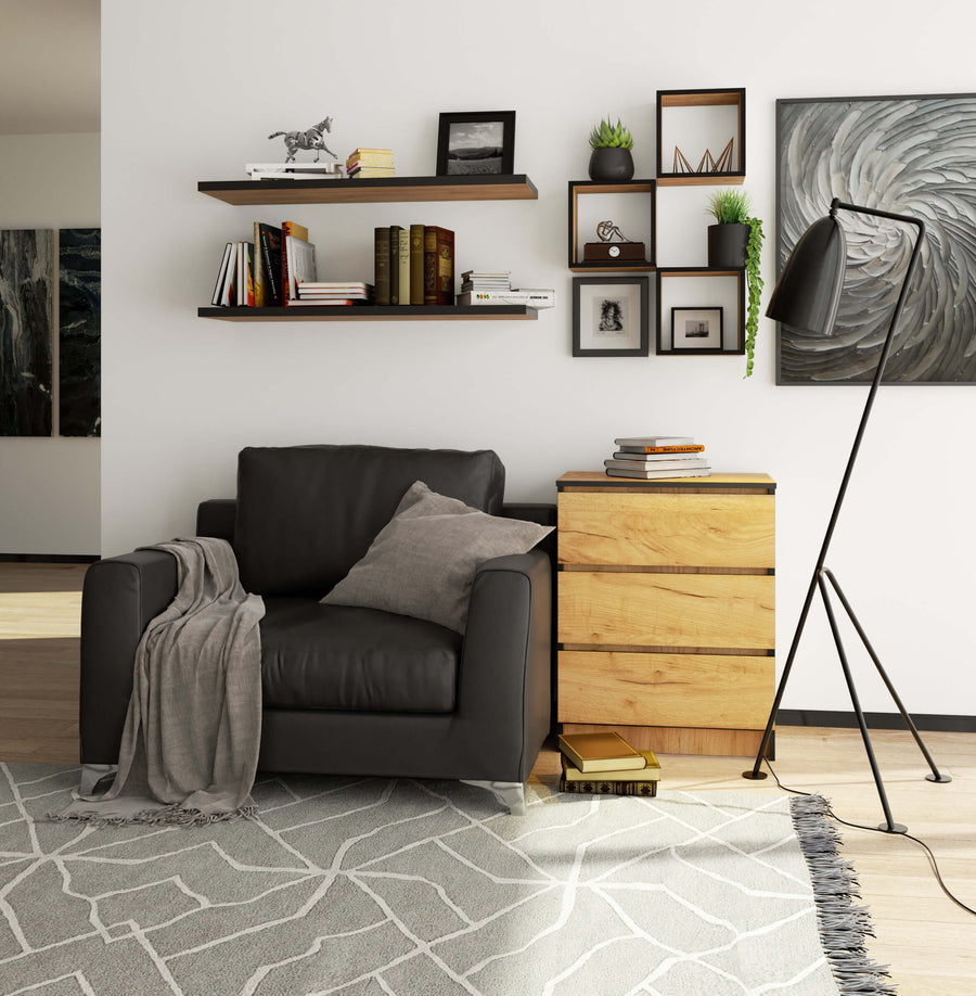 Kommode – Platzsparend und elegant mit 3 Schubladen