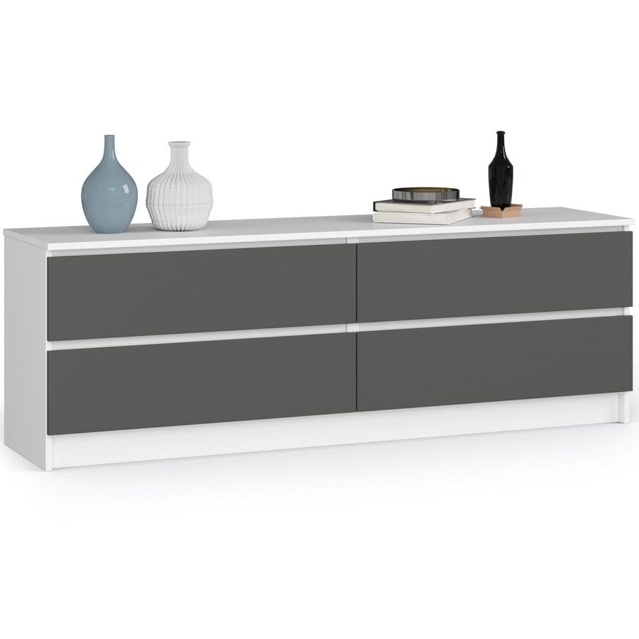 Kommode – CLP – Großzügiges Design mit 4 Schubladen und breiter Ablagefläche