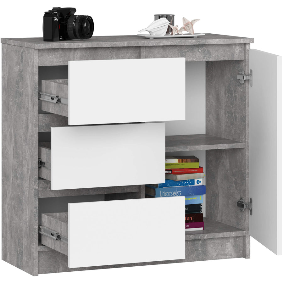 Kommode – JERRY – Kompaktes Design mit praktischem Stauraum