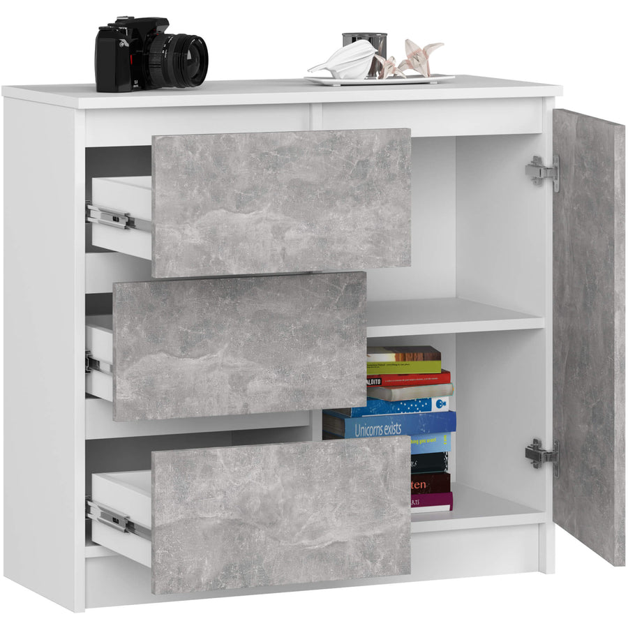 Kommode – JERRY – Kompaktes Design mit praktischem Stauraum