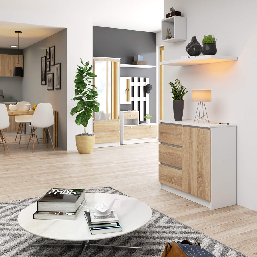 Kommode – JERRY – Kompaktes Design mit praktischem Stauraum