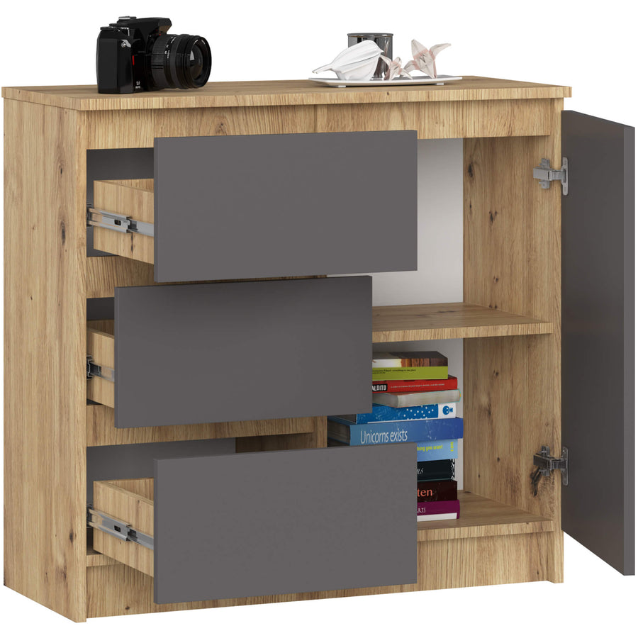 Kommode – JERRY – Kompaktes Design mit praktischem Stauraum