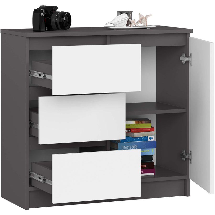 Kommode – JERRY – Kompaktes Design mit praktischem Stauraum