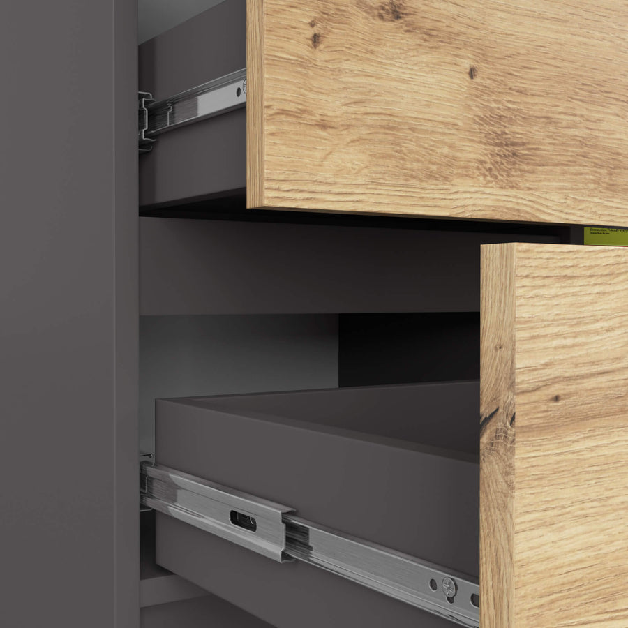 Kommode – JERRY – Kompaktes Design mit praktischem Stauraum