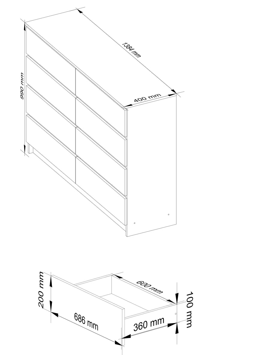 Kommode – Funktionaler Stauraum im modernen Design