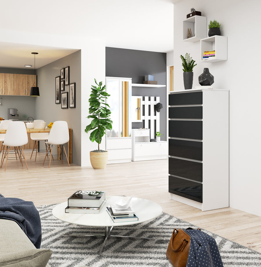 Kommode – Vertikaler Stauraum elegant gelöst