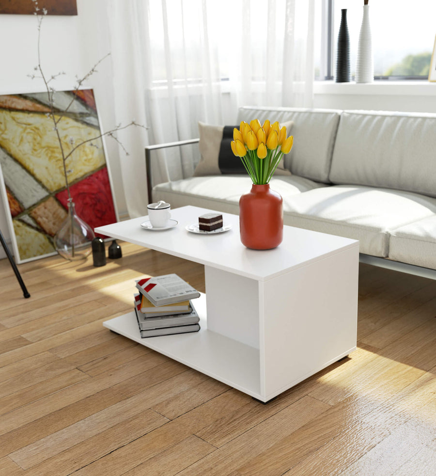 Couchtisch – MARGO – Moderner Wohnzimmertisch mit klarer Form