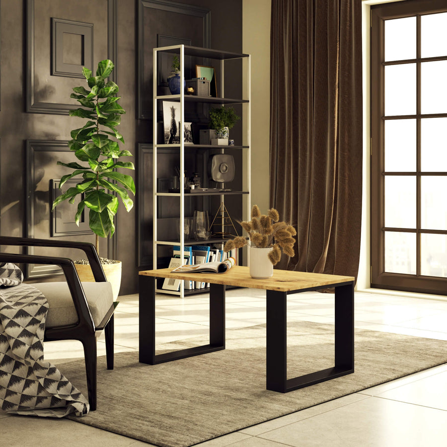 Couchtisch – NOX – Minimalistischer Wohnzimmertisch im modernen Industrial Design