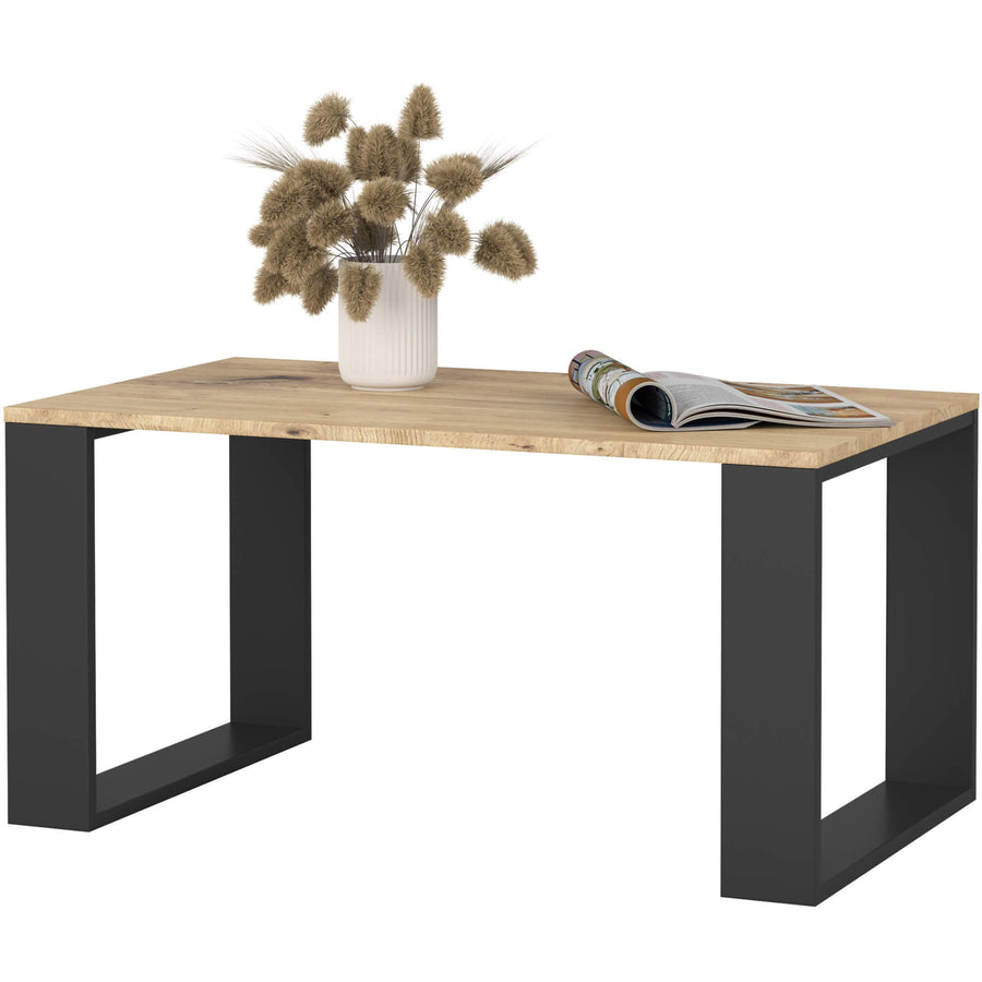 Couchtisch – NOX – Minimalistischer Wohnzimmertisch im modernen Industrial Design