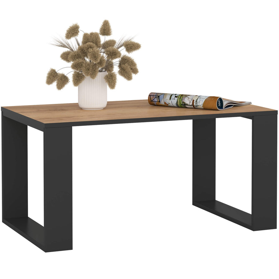Couchtisch – NOX – Minimalistischer Wohnzimmertisch im modernen Industrial Design