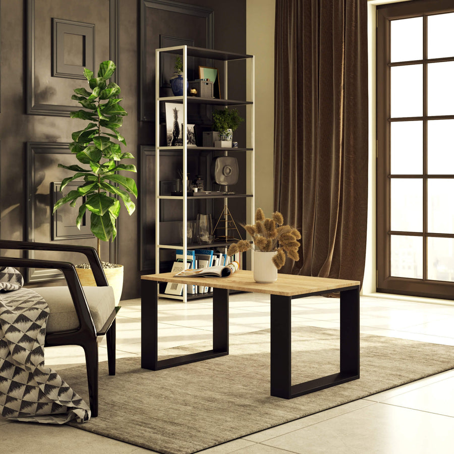 Couchtisch – NOX – Minimalistischer Wohnzimmertisch im modernen Industrial Design