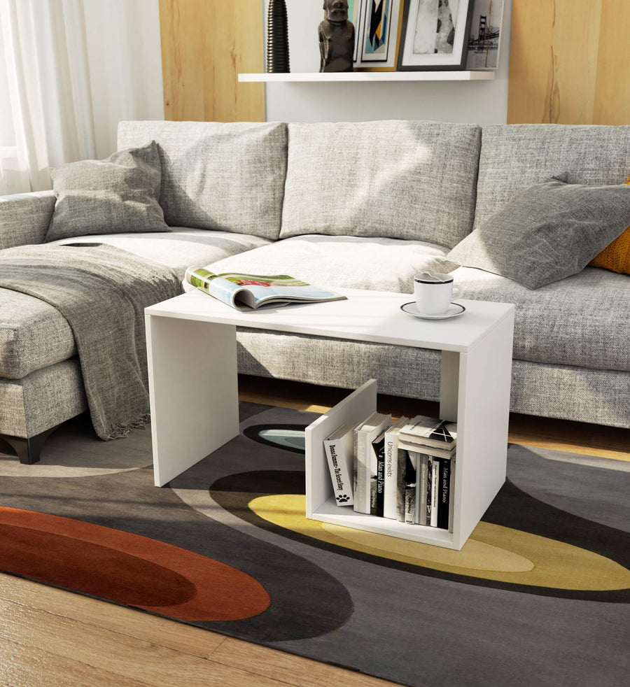 Couchtisch – PAUL – Moderner Wohnzimmertisch mit kompakter Form