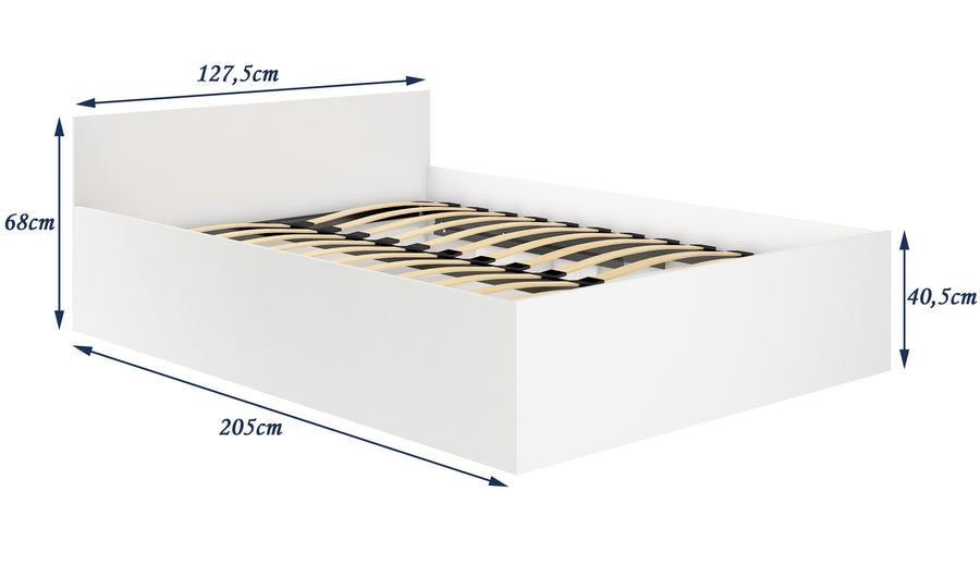 Bett – CLP – Komfortbett mit Stauraum und Hubrahmen, ohne Matratze