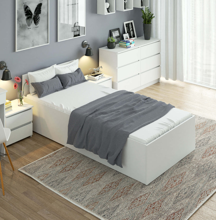 Bett – CLP – Komfortbett mit Stauraum und Hubrahmen, ohne Matratze