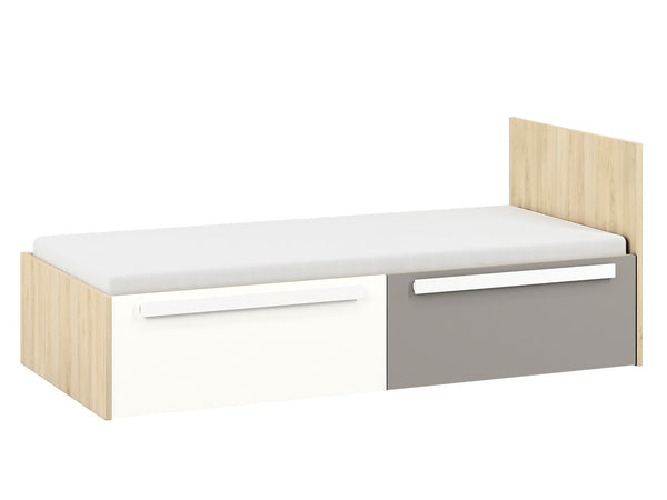 DROP 1702 Bettgestell – 205 cm – Modernes Jugendbett mit Stauraum