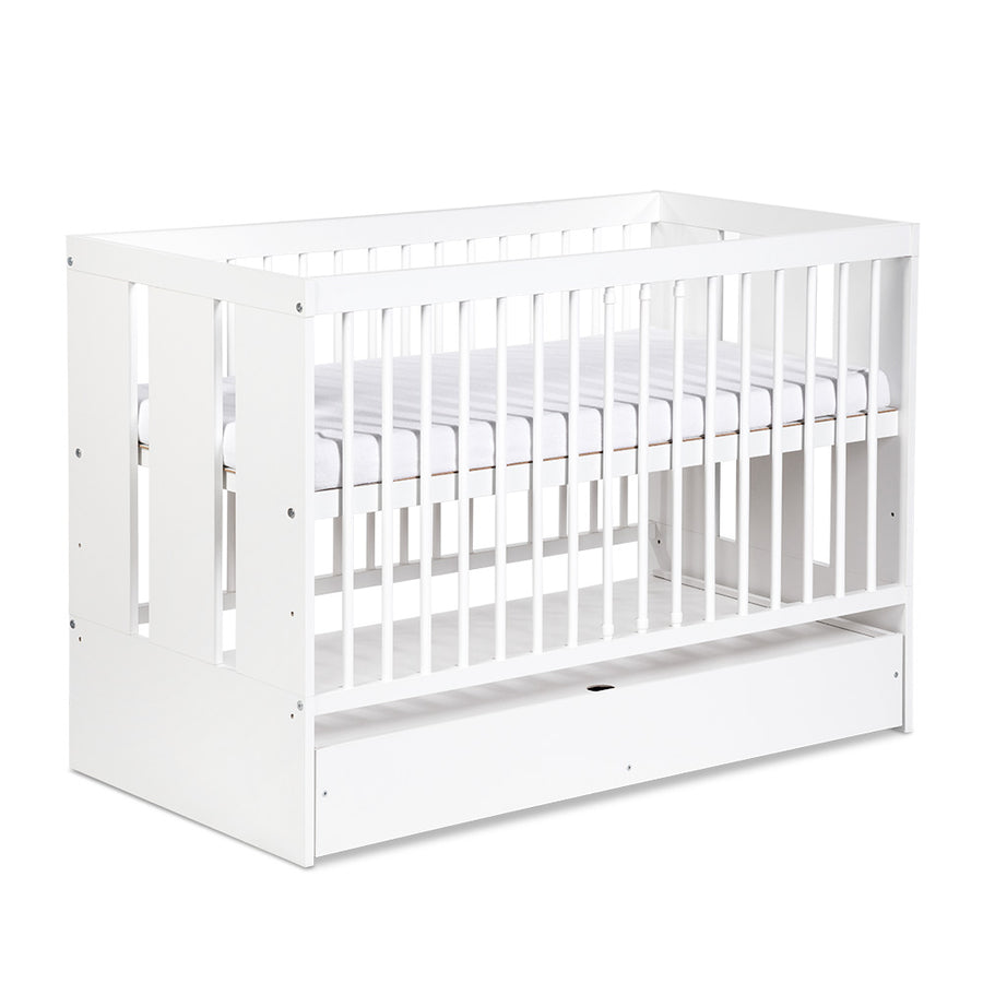 Kinderbett – PAULA – Zeitloses Babybett mit funktionalem Design