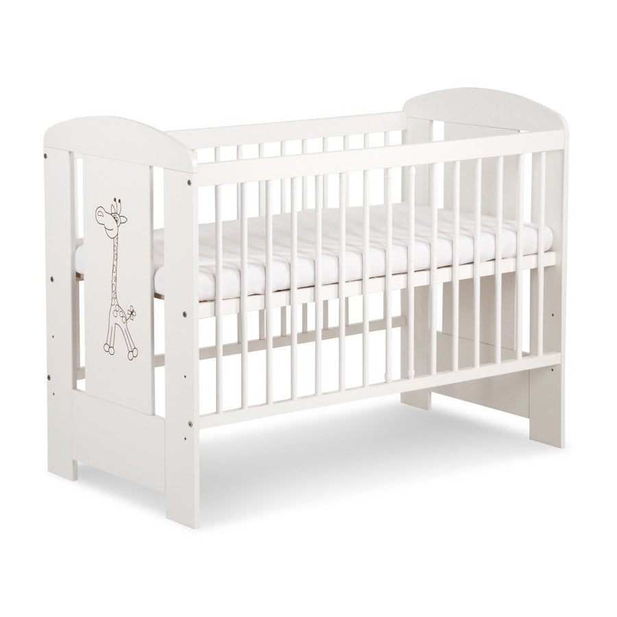 Kinderbett – GIRAFEE – Verspieltes Babybett mit Giraffenmotiv