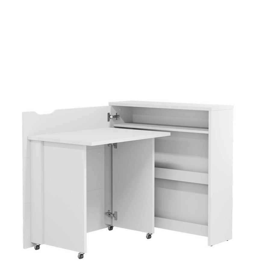 Schreibtisch – WORK CONCEPT – Klappbarer Computertisch mit Stauraum