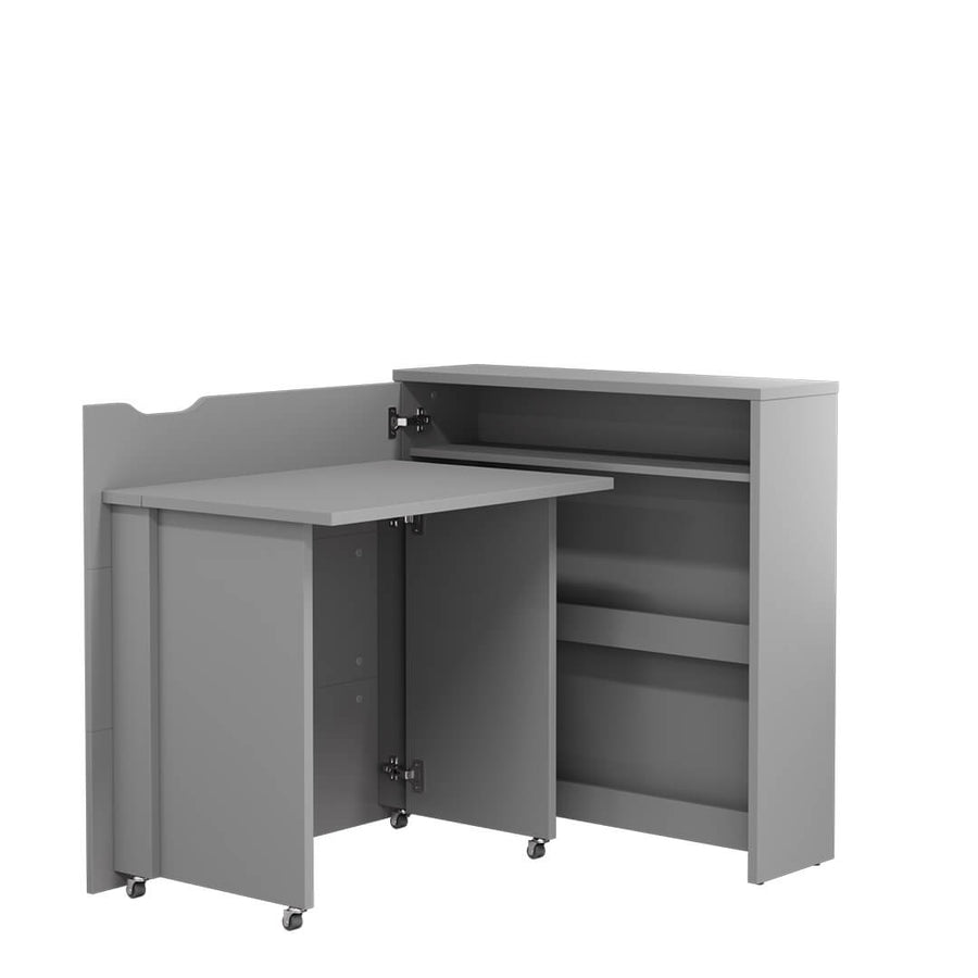 Schreibtisch – WORK CONCEPT – Klappbarer Computertisch mit Stauraum
