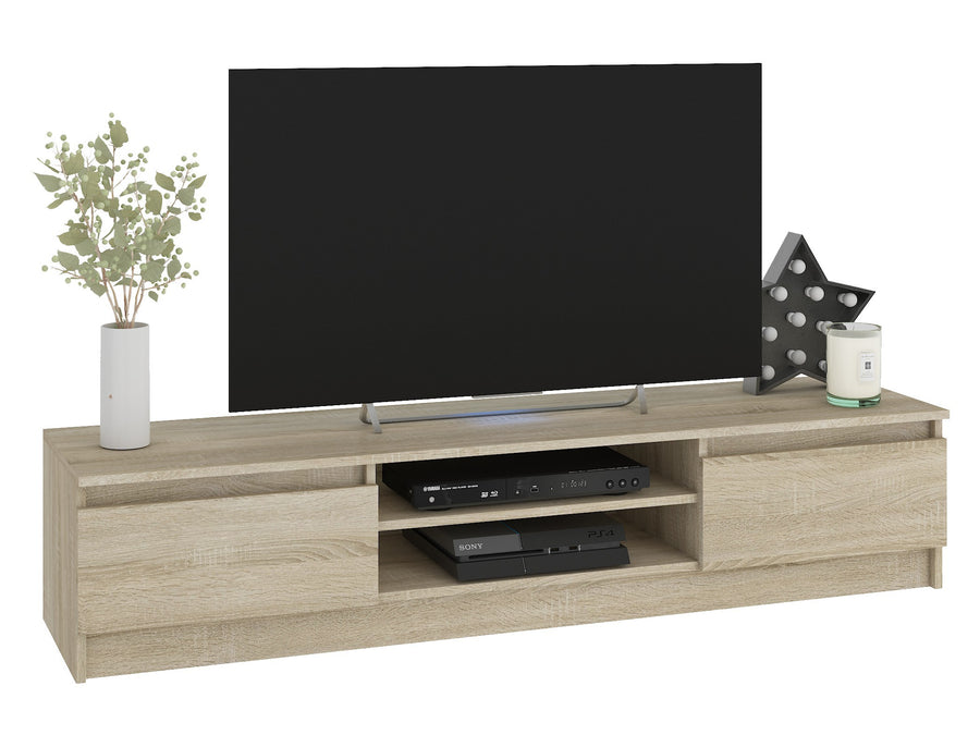 Wohnwand – CLP – Modernes Möbelset mit TV-Board und Hängeschränken, 3 Teile