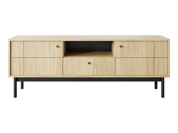 TV Schrank – TV Lowboard – RTV154 – JAPANDI – Eiche Linea – Modernes Design für stilvolle Wohnräume