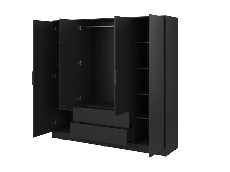 Kleiderschrank – KELLY 4D – Moderner Stauraum für Schlafzimmer