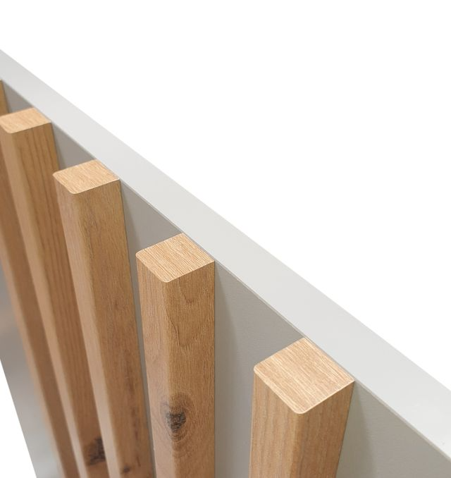 Kommode – NELLY KOM 3D – Breite Kommode mit Lamellenfront
