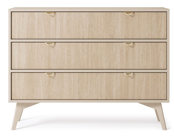 Kommode – Sideboard – KSZ106 – FOREST – Sandbeige – Eleganter Stauraumschrank im modernen Design