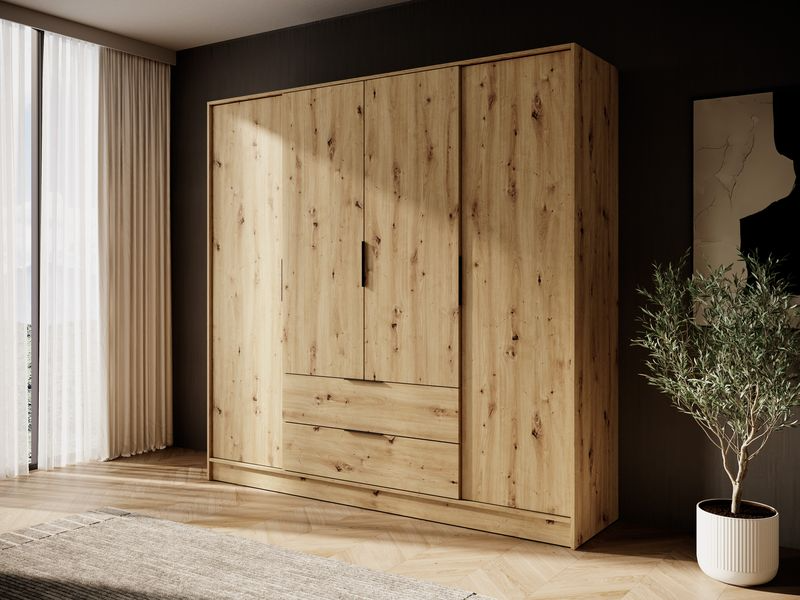 Kleiderschrank – KELLY 4D – Moderner Stauraum für Schlafzimmer