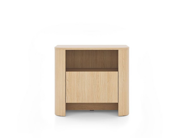 Nachttisch – S52 – BARI – Eiche Vicenza – Moderner Beistelltisch mit Schublade