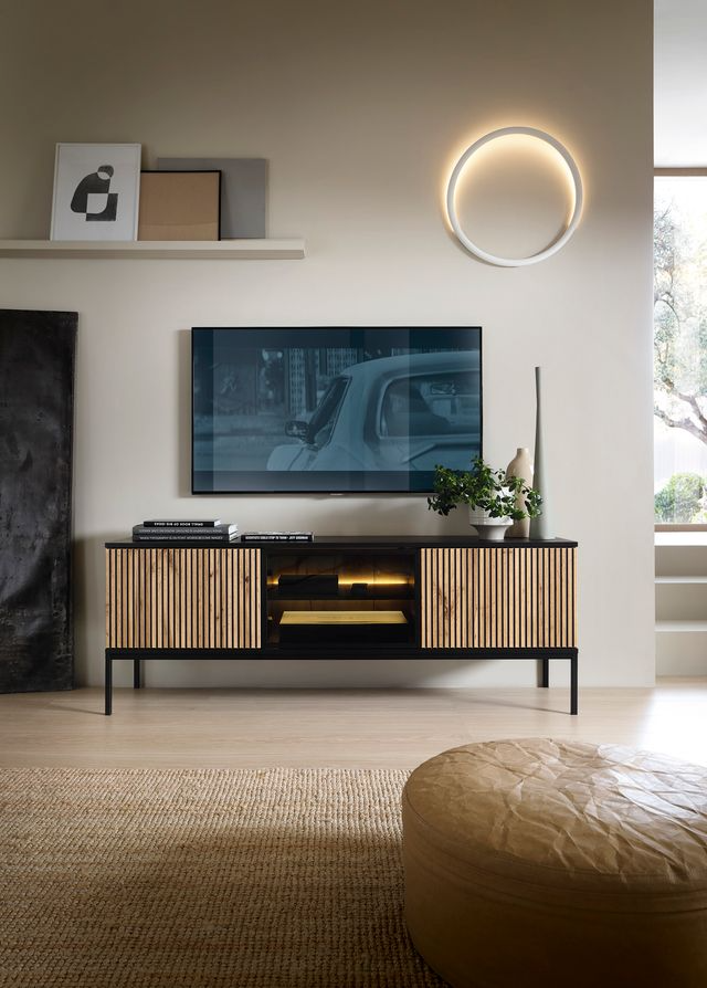 TV-Lowboard – SENTO – RTV154 mit Push-to-open Funktion