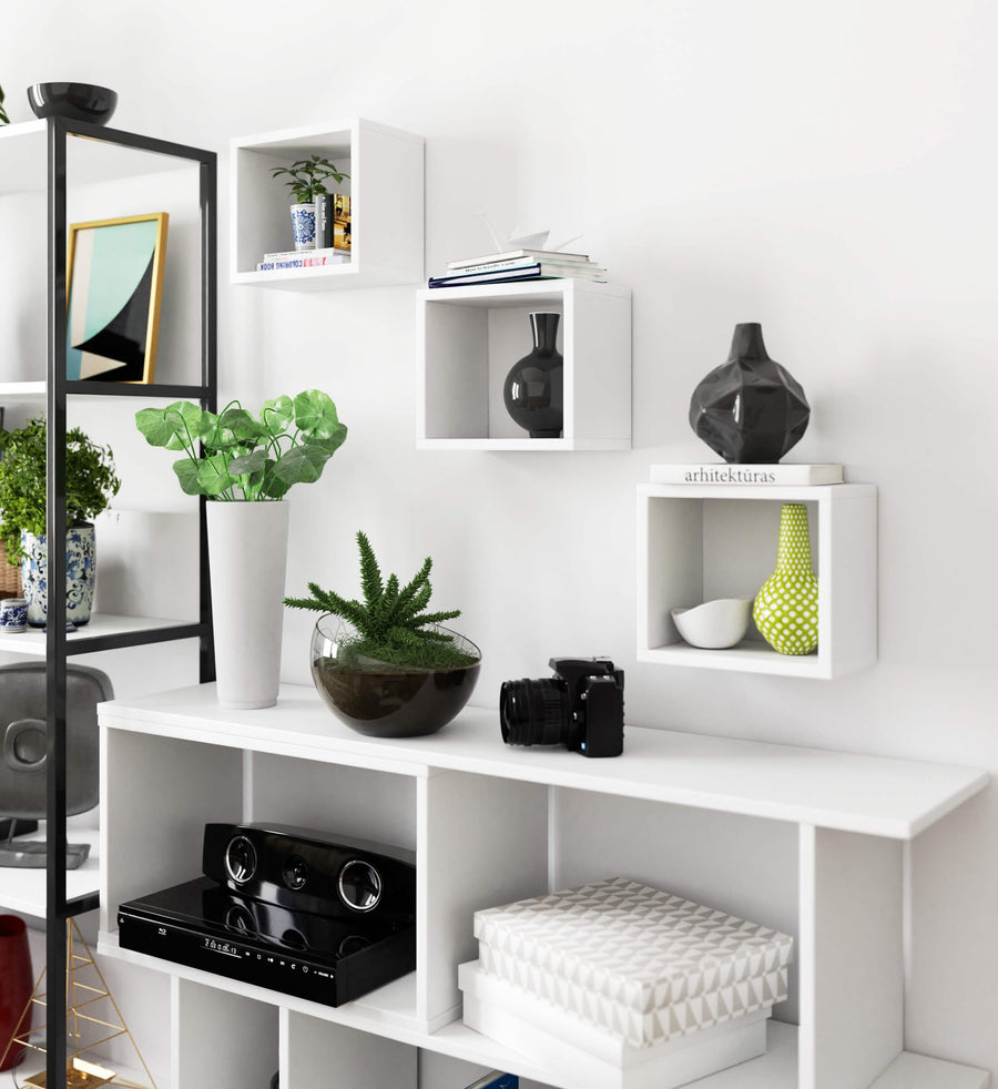 Wandregal-Set – Kompakte Ablage im modernen Design