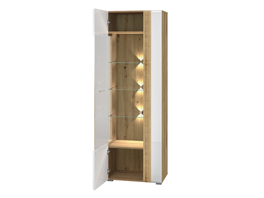 Vitrine – ADAGIO 02 – Elegantes Design mit moderner LED-Beleuchtung