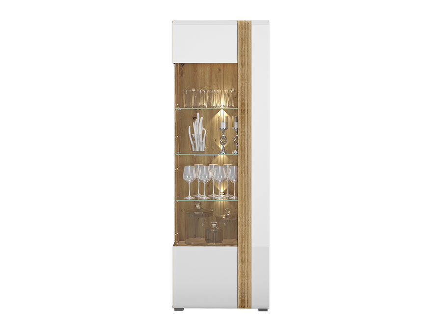Vitrine – ADAGIO 02 – Elegantes Design mit moderner LED-Beleuchtung