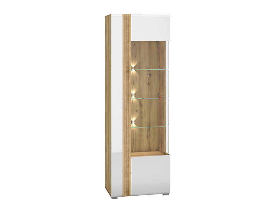 Vitrine – ADAGIO 02 – Elegantes Design mit moderner LED-Beleuchtung