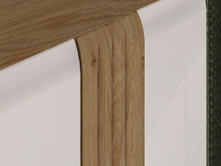 Vitrine – ADAGIO 02 – Elegantes Design mit moderner LED-Beleuchtung