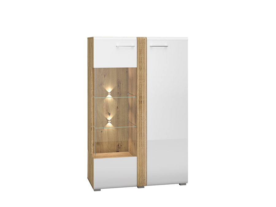 Vitrine – ADAGIO 03 – Elegante Kombination aus Stauraum und Präsentation