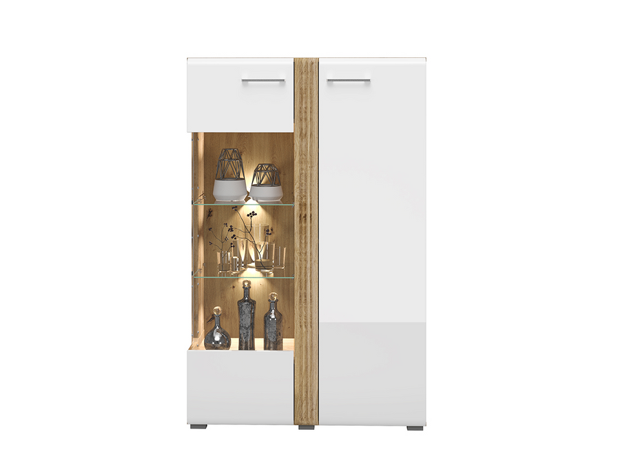 Vitrine – ADAGIO 03 – Elegante Kombination aus Stauraum und Präsentation